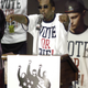 Sean “P. Diddy” Combs gestures as he speaks to students at Temple University during a stop in his Vote or Die! Tour on Oct. 27, 2004, in Philadelphia.
Thomas Cain/Getty Images